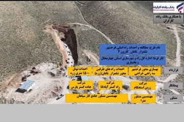 ویدیو| معرفی پروژه احداث راه اصلی فرخشهر_ شلمزار_ ناغان_ کارون ۴