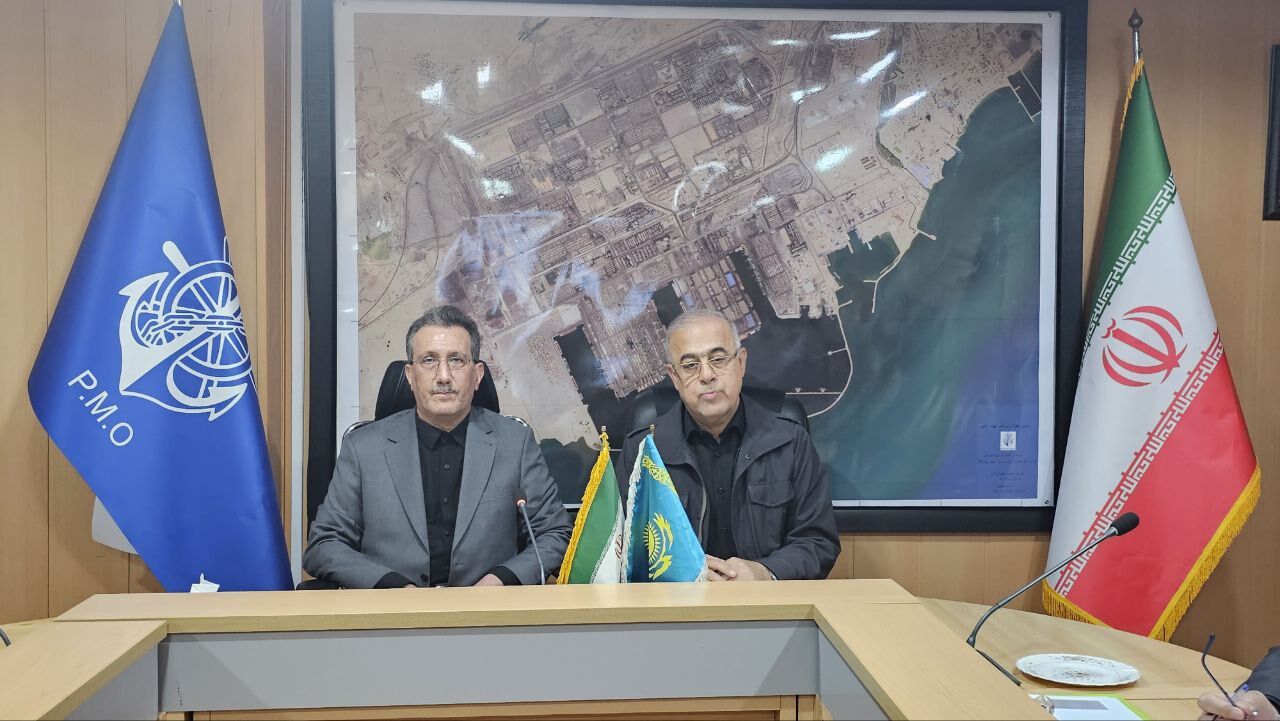 امضای تفاهمنامه سرمایه گذاری قزاقستان برای احداث ترمینال اختصاصی در بندر شهید رجایی