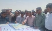 ببینید| بازدید جمعی از مسئولان سازمان برنامه و بودجه کشور از مراحل نهایی ساخت تقاطع غیر هم‌سطح زهک سیستان و بلوچستان