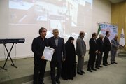 ببینید | تقدیر از مدیرکل راه و شهرسازی استان البرز در جشنواره خیرین مدرسه ساز