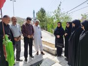 ببینید| تجدید میثاق کارکنان اداره کل راه و شهرسازی سیستان و بلوچستان با آرمان‌های شهدا همزمان با دهه کرامت