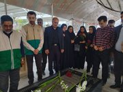 ببینید| تجدید میثاق کارکنان اداره کل راه و شهرسازی سیستان و بلوچستان با آرمان‌های شهدا همزمان با دهه کرامت