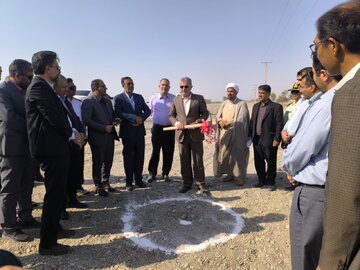 آغاز عملیات اجرایی فاز اول سایت ۹۵ هکتاری نهضت ملی مسکن فاریاب در جنوب کرمان