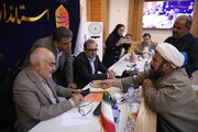 ببینید| ملاقات عمومی مدیرکل راه و شهرسازی خوزستان به همراه استاندار با شهروندان