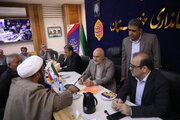 ببینید| ملاقات عمومی مدیرکل راه و شهرسازی خوزستان به همراه استاندار با شهروندان