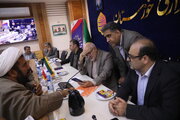 ببینید| ملاقات عمومی مدیرکل راه و شهرسازی خوزستان به همراه استاندار با شهروندان