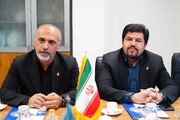 امضای یادداشت تفاهم همکاری بین سازمان بنادر ودریانوردی جمهوری اسلامی ایران و وزارت تجارت وهمگرایی جمهوری قزاقستان