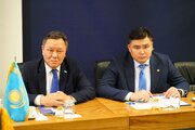امضای یادداشت تفاهم همکاری بین سازمان بنادر ودریانوردی جمهوری اسلامی ایران و وزارت تجارت وهمگرایی جمهوری قزاقستان