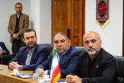 امضای یادداشت تفاهم همکاری بین سازمان بنادر ودریانوردی جمهوری اسلامی ایران و وزارت تجارت وهمگرایی جمهوری قزاقستان