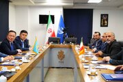 امضای یادداشت تفاهم همکاری بین سازمان بنادر ودریانوردی جمهوری اسلامی ایران و وزارت تجارت وهمگرایی جمهوری قزاقستان