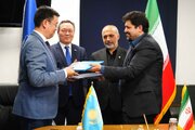 امضای یادداشت تفاهم همکاری بین سازمان بنادر ودریانوردی جمهوری اسلامی ایران و وزارت تجارت وهمگرایی جمهوری قزاقستان