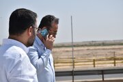 ببینید | بازدید مدیرکل راه و شهرسازی استان سمنان از قطعه اول محور دامغان-معلمان