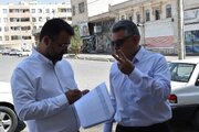 ببینید | بازدید مدیرکل راه و شهرسازی استان سمنان از پروژه های انبوه ساز شهرستان دامغان