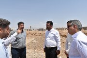 ببینید | بازدید مدیرکل راه و شهرسازی استان سمنان از اراضی 48 هکتاری دامغان