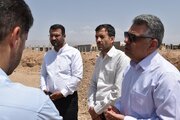 ببینید | بازدید مدیرکل راه و شهرسازی استان سمنان از اراضی 48 هکتاری دامغان