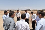 ببینید | بازدید مدیرکل راه و شهرسازی استان سمنان از اراضی 48 هکتاری دامغان