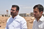 ببینید | بازدید مدیرکل راه و شهرسازی استان سمنان از اراضی 48 هکتاری دامغان