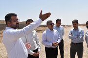 ببینید | بازدید مدیرکل راه و شهرسازی استان سمنان از اراضی 48 هکتاری دامغان