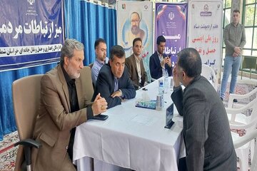 استقرار میز ارتباطات مردمی اداره کل راهداری و حمل و نقل جاده ای خراسان شمالی