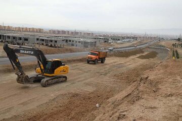 ببینید|ادامه عملیات اجرایی احداث واریانت محور کیانمهر به ماهدشت