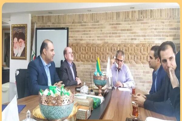 جلسه هماهنگی تامین زمین  پروژه های کلیدی وبازآفرینی لنگرود