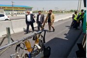 گزارش_تصویری ➖بازدید از پروژه منظر آرایی و روکش آسفالت آسفالت محور ارومیه - تبریز (شهید کلانتری)