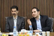 ببینید|سومین جلسه سامانه سپاس(سامانه پایش اطلاعات سفر )با حضور نمایندگان دفتر حمل و نقل مسافر ،حراست و فن آوری اطلاعات و ارتباطات سازمان راهداری و حمل و نقل جاده‌ای و مهندس قدمی معاون حمل و نقل اداره کل راهداری و حمل و نقل جاده‌ای استان البرز و در پایانه مسافربری شهید کلانتری کرج
