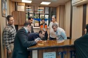 ببینید|سومین جلسه سامانه سپاس(سامانه پایش اطلاعات سفر )با حضور نمایندگان دفتر حمل و نقل مسافر ،حراست و فن آوری اطلاعات و ارتباطات سازمان راهداری و حمل و نقل جاده‌ای و مهندس قدمی معاون حمل و نقل اداره کل راهداری و حمل و نقل جاده‌ای استان البرز و در پایانه مسافربری شهید کلانتری کرج