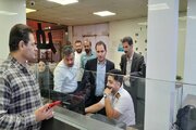 ببینید|سومین جلسه سامانه سپاس(سامانه پایش اطلاعات سفر )با حضور نمایندگان دفتر حمل و نقل مسافر ،حراست و فن آوری اطلاعات و ارتباطات سازمان راهداری و حمل و نقل جاده‌ای و مهندس قدمی معاون حمل و نقل اداره کل راهداری و حمل و نقل جاده‌ای استان البرز و در پایانه مسافربری شهید کلانتری کرج