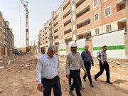 ببینید| بازدید معاون مسکن و ساختمان اداره کل راه و شهرسازی خوزستان از پروژه نهضت ملی مسکن فرهنگ شهر اهواز