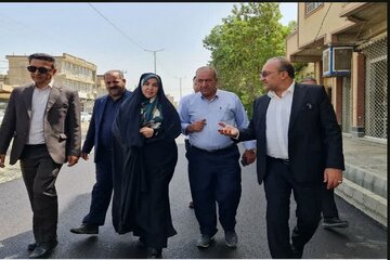 ویدیو| بازدید از پروژه ساماندهی و روکش آسفالت محور روستایی بالو در آذربایجان غربی به عنوان بزرگترین روستای ایران
