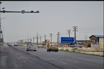 ببینید| بازدید از پروژه منظر آرایی و روکش آسفالت آسفالت محور ارومیه - تبریز (شهید کلانتری)