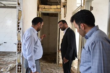 بازدید مدیرکل راه و شهرسازی استان سمنان از ساخت خانه های ویلایی جایگزین مسکن مهر ناایمن سمنان