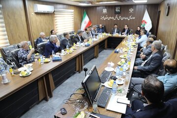 ببینید|سومین جلسه سامانه سپاس(سامانه پایش اطلاعات سفر )با حضور نمایندگان دفتر حمل و نقل مسافر ،حراست و فن آوری اطلاعات و ارتباطات سازمان راهداری و حمل و نقل جاده‌ای و مهندس قدمی معاون حمل و نقل اداره کل راهداری و حمل و نقل جاده‌ای استان البرز و در پایانه مسافربری شهید کلانتری کرج