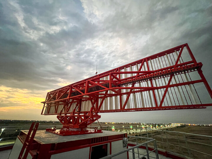 نخستین رادار پروازی بومی ایران آماده بهرهبرداری در فرودگاه بینالمللی آبادان  ببینید | سایت رادار پروازی فرودگاه آبادان آماده بهرهبرداری است