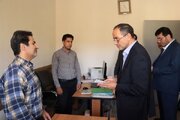 ببینید_دیدار چهره به چهره دکتر رحیمی معاون توسعه مدیریت و منابع انسانی وزارتخانه با مدیران، روساء و کارکنان اداره کل راه و شهرسازی استان یزد