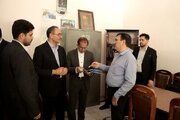 ببینید_دیدار چهره به چهره دکتر رحیمی معاون توسعه مدیریت و منابع انسانی وزارتخانه با مدیران، روساء و کارکنان اداره کل راه و شهرسازی استان یزد