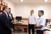 ببینید_دیدار چهره به چهره دکتر رحیمی معاون توسعه مدیریت و منابع انسانی وزارتخانه با مدیران، روساء و کارکنان اداره کل راه و شهرسازی استان یزد