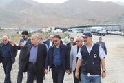 بازدید رئیس سازمان بازرسی کل کشور و معاون وزیر راه و شهرسازی از پروژه آزادراه شمالی کرج و پل بیلقان