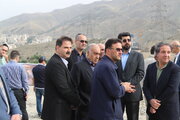 بازدید رئیس سازمان بازرسی کل کشور و معاون وزیر راه و شهرسازی از پروژه آزادراه شمالی کرج و پل بیلقان