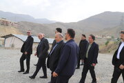 بازدید رئیس سازمان بازرسی کل کشور و معاون وزیر راه و شهرسازی از پروژه آزادراه شمالی کرج و پل بیلقان
