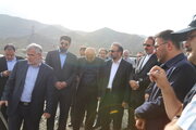 بازدید رئیس سازمان بازرسی کل کشور و معاون وزیر راه و شهرسازی از پروژه آزادراه شمالی کرج و پل بیلقان