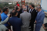 بازدید رئیس سازمان بازرسی کل کشور و معاون وزیر راه و شهرسازی از پروژه آزادراه شمالی کرج و پل بیلقان