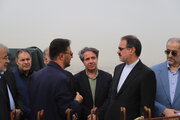 بازدید رئیس سازمان بازرسی کل کشور و معاون وزیر راه و شهرسازی از پروژه آزادراه شمالی کرج و پل بیلقان