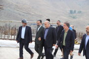 بازدید رئیس سازمان بازرسی کل کشور و معاون وزیر راه و شهرسازی از پروژه آزادراه شمالی کرج و پل بیلقان