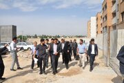 بازدید و تصمیم‌گیری برای تکمیل پروژه‌های نیمه‌تمام شهرستان مبارکه