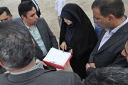 بازدید و تصمیم‌گیری برای تکمیل پروژه‌های نیمه‌تمام شهرستان مبارکه