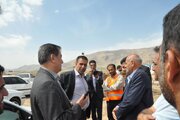 بازدید و تصمیم‌گیری برای تکمیل پروژه‌های نیمه‌تمام شهرستان مبارکه