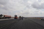 ببینید | عملیات اجرایی آزاد راه حرم تا حرم در محدوده گرمسار-سمنان