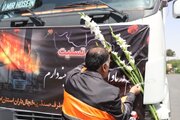 ببينيد | مراسم یادبود جان‌باختگان جامعه حمل‌ونقل جاده‌ای در حادثه دلخراش بندر شهید رجایی بندرعباس در مسجد پایانه بار امیرکبیر اصفهان